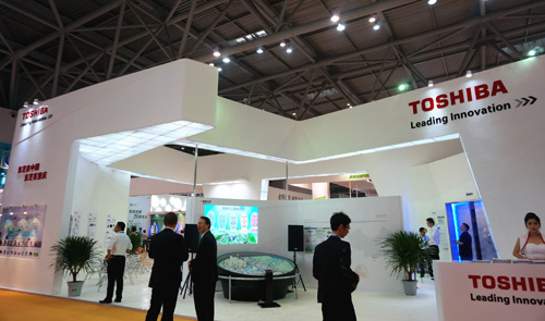 德赢vwin8868官网重庆展会展台整体全貌